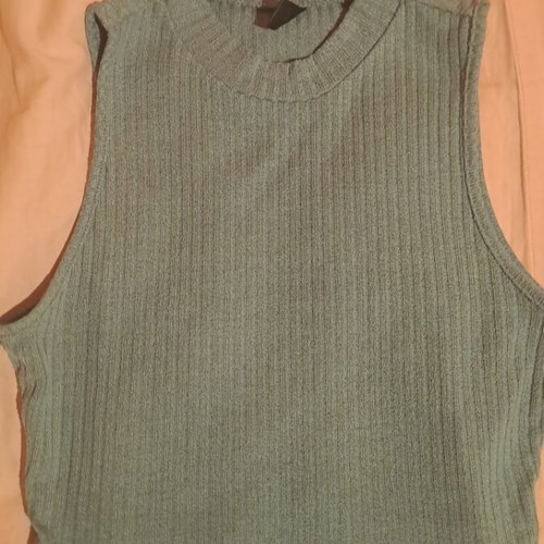 Top Shein green like new, size S