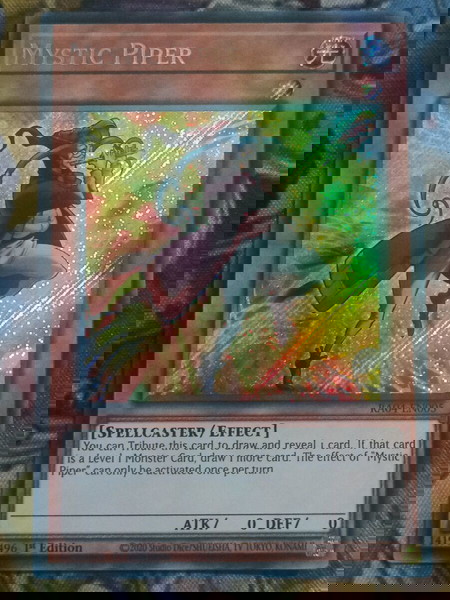 Mystic Piper (Secret Rare, Yugioh)