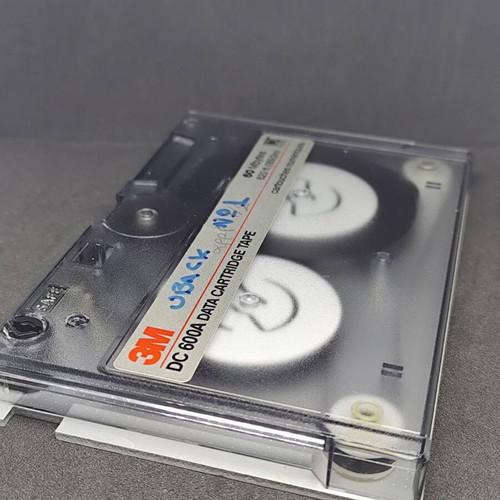 3M DC 600A Data Cartridge Tape 60MB like new, vintage retro computing