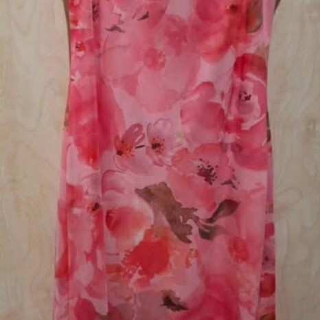 Summer dress red, like new, size M