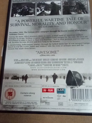 Saints & Soldiers DVD σαν καινούργιο με αγγλικούς υπότιτλους
