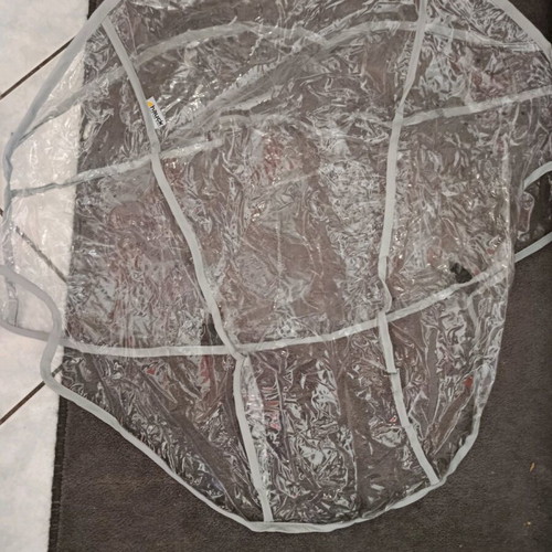 Hauck stroller rain cover like new, unused