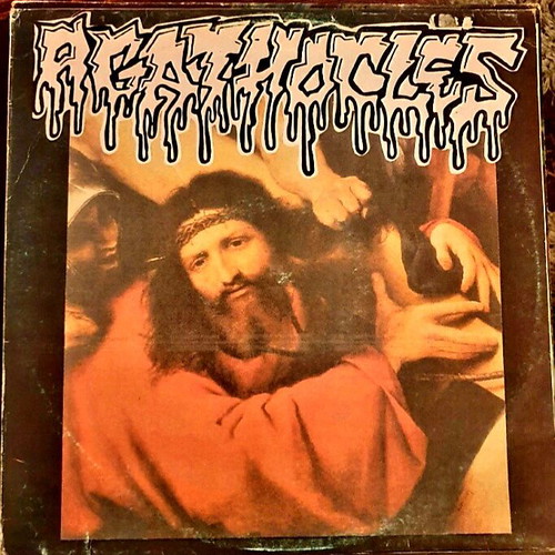 Agathocles / Averno Untitled / Signos del Tiempo split LP like new
