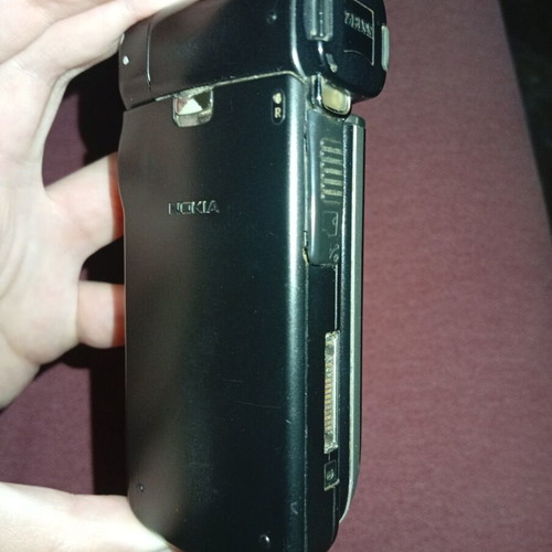 Nokia N93 used smartphone with charger, retro multimedia