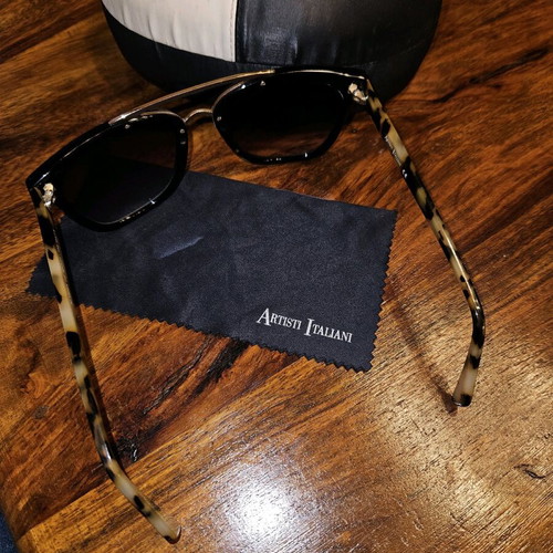 Artisti Italiani women's sunglasses like new, black and brown
