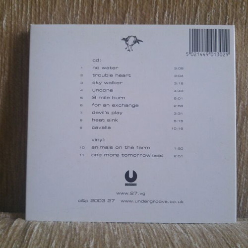 27 Animal Life CD and white 5" vinyl signed, new