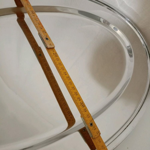 Zepter serving tray made of chrome like new, 40×60 cm