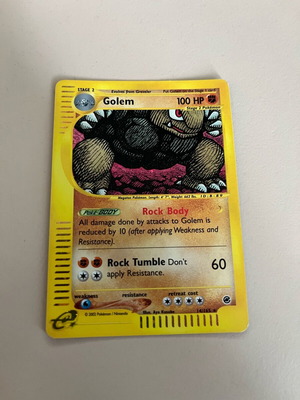 Golem 14/165 EX Holofoil Rare like new