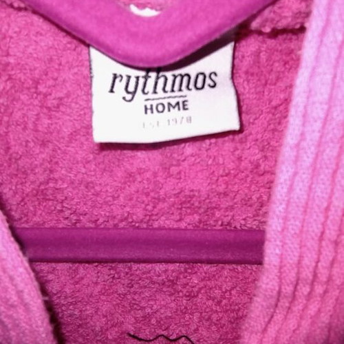 Rythmos children's bathrobe, 100% cotton, size 10/12