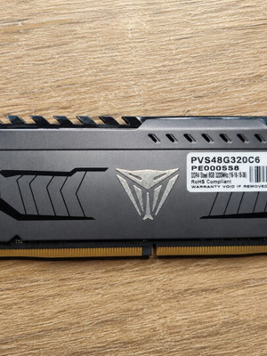 Patriot Viper Steel DDR4 RAM 8GB 3200MHz module