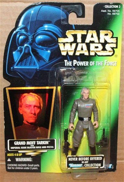  Kenner (1996) Star Wars The Power Of The Force Grand Moff Tarkin kenourgio timi 13 evro