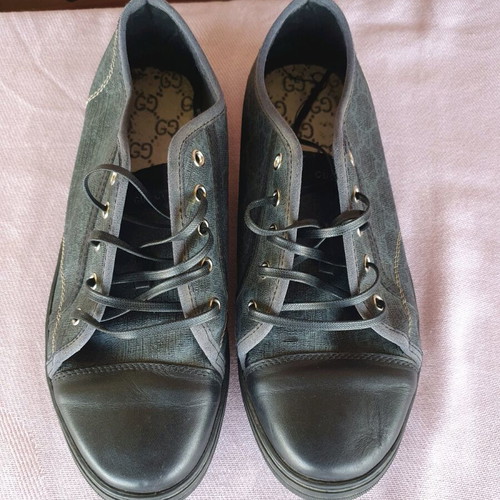Gucci sneakers used, black, size 41