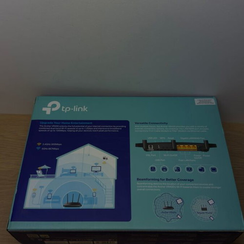 TP-Link WiFi Modem/Router AC1200 VR400 new