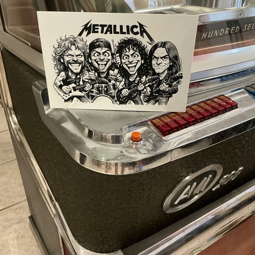 Metallica Funny Faces Decorative Plaque new