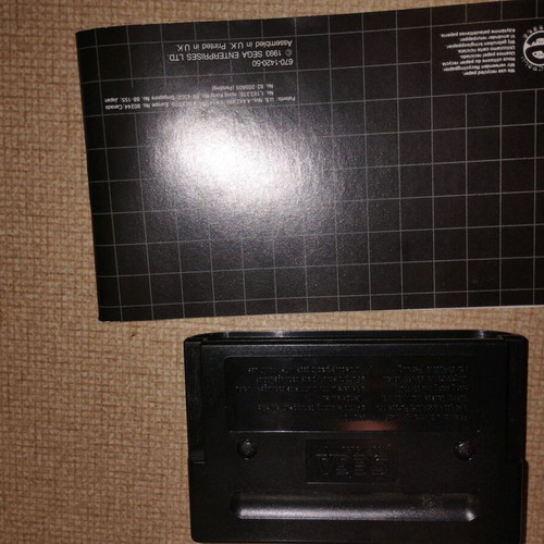 Sonic Spinball Sega Mega Drive like new