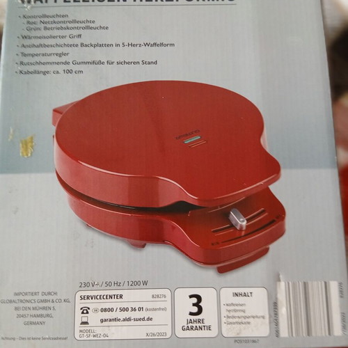 Waffle Maker new, imported from Germany