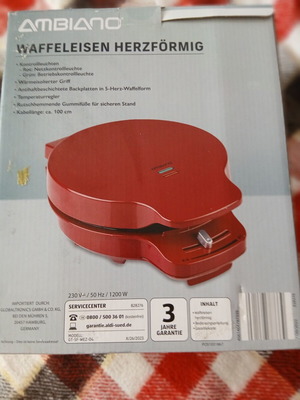 Waffle Maker new, imported from Germany