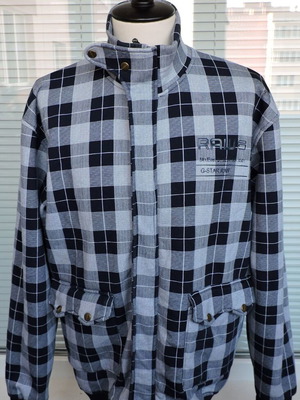 G-Star Raw Mens Full Zipped Jacket like new, size XL, grey and black
