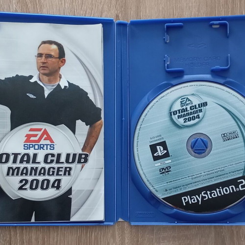 Total Club Manager 2004 Playstation 2 like new, coaches game