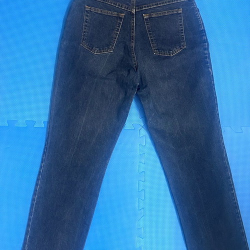 Marks & Spencer mom's jeans, dark indigo, size UK12 Medium