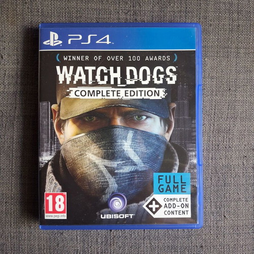 Watch Dogs Complete Edition PS4 game like new with all DLC