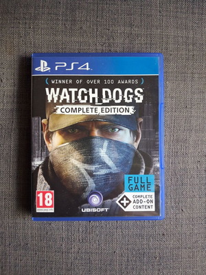 Watch Dogs Complete Edition PS4 game like new with all DLC