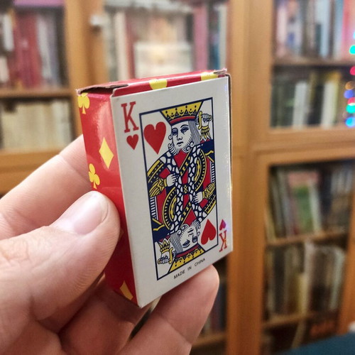 Pocket playing cards like new