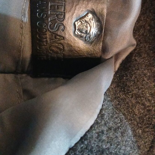 Jacket wool style gray new