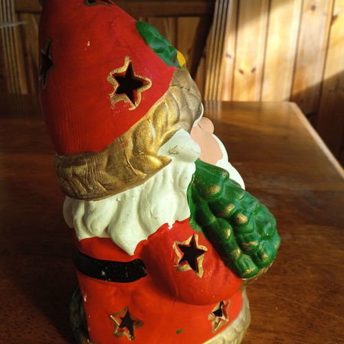 Christmas candle holder like new for tealight