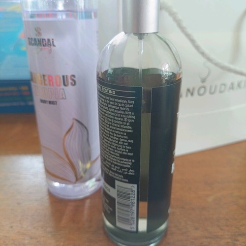 Dangerous Utopia and The Body Shop Black Musk perfumes, new and lightly used