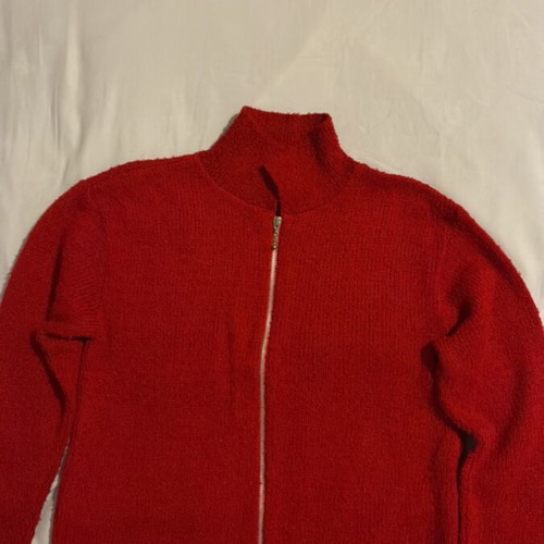 New Look red cardigan, size S