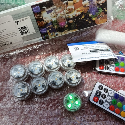 Multicolored waterproof LED lights