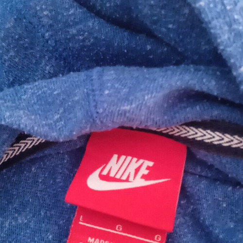 Nike women's jacket L blue very light