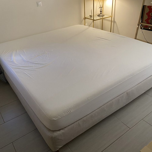 Elite Strom Super King Bed 1.80x2.00 m with Tempur Mattress new