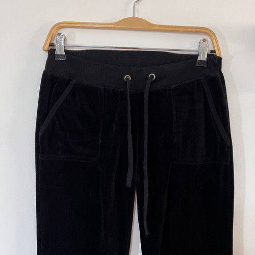 Velour tracksuit used small black Beta House