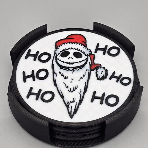 Christmas coaster Jack's new version