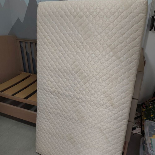 Asterias Bebe Multifunctional Bed used with mattress and drawers
