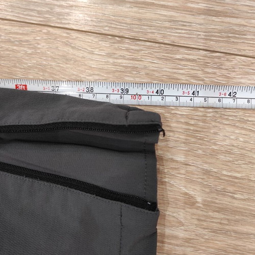 Salewa mountaineering hiking pants size M, like new, black-gray