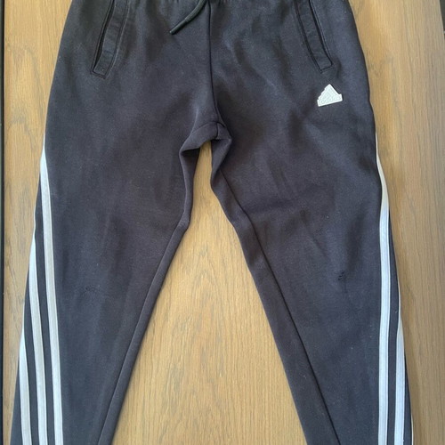 Adidas sweatpants used, black, size 128 cm