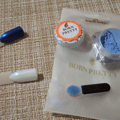 Born Pretty No - 6 Mirror Effect Nail Powder for Manicure and Pedicure
