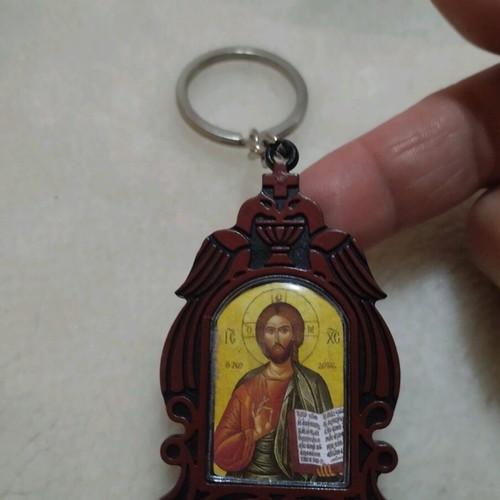 Keychain image new with Virgin Mary and Christ