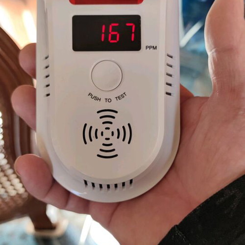 Gas Leak Detector new with 9V battery