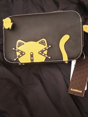 Women’s crossbody bag SAMMAO new with cat design