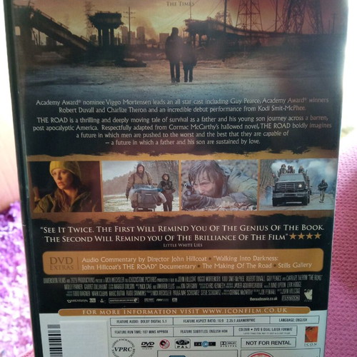 The Road DVD like new, action adventure romance