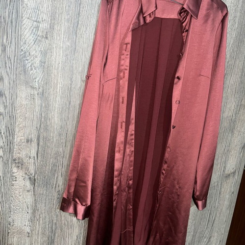 Desiree orange dress new size M with belt