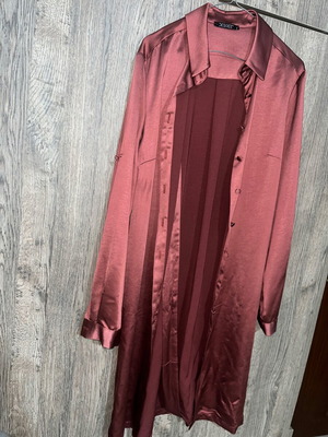 Desiree orange dress new size M with belt