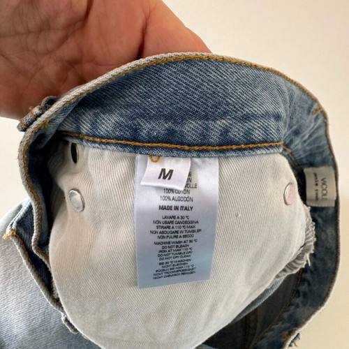 Vicolo Jean shorts like new, size M 38 10, blue
