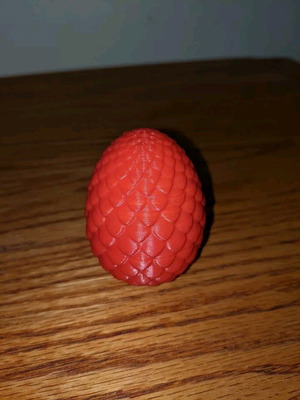 Πασχαλινό αυγό διακοσμητικό που ανοίγει, αυγό δράκου