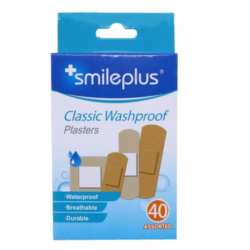 Adhesive plasters 40 pieces assorted sizes new