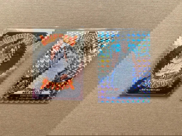 Panini Dirk Nowitzki lot 2 cards